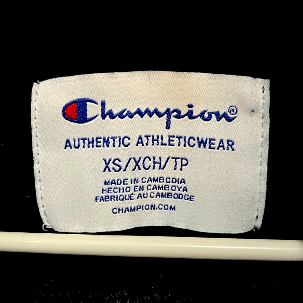 Women’s XS Champion hoodie, black - Picture 3 of 3